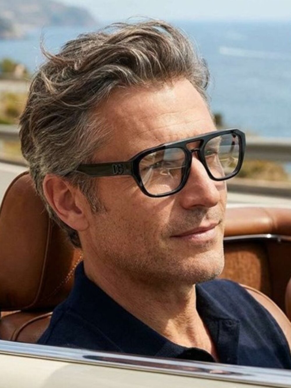Dolce & Gabbana DG3415 2525 Eyeglasses Aviator Black 55mm Frame